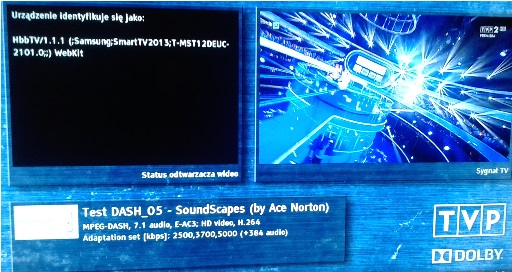 Telewizja hybrydowa w praktyce: Test Ultra HD i PARP