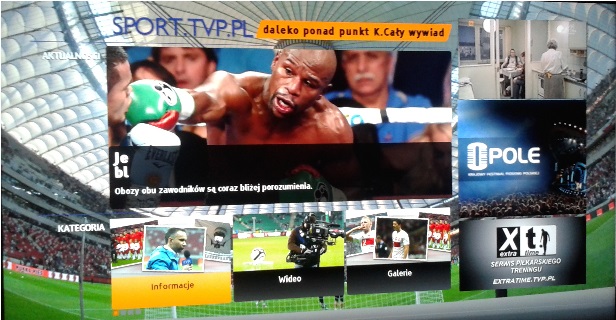 Telewizja hybrydowa w praktyce: Sport