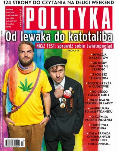 Autor bloga w tygodniku Polityka